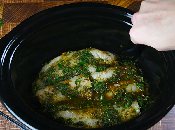 Slow Cooker Citrus-Chipotle Fish Tacos - Step 2
